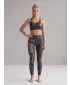 Lange Premium-Leggings für Damen (neue Größen) ALTISPORT VOJ/ALW080LEG05 DUNKELBRAUN