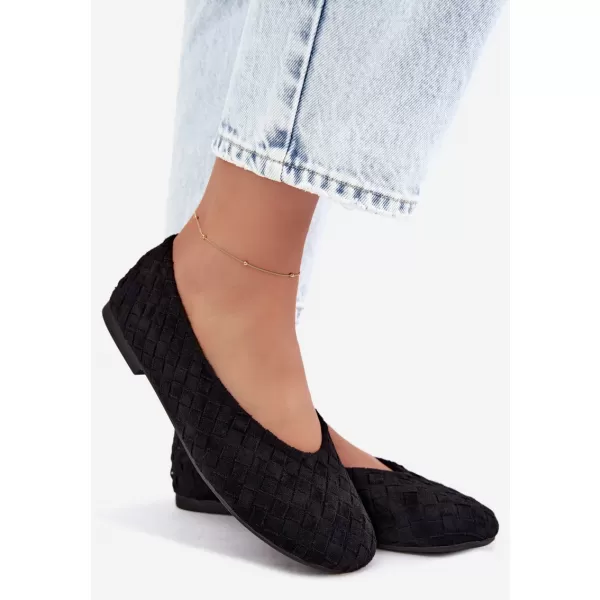  Ballerinas für Damen BOTO 9867 SCHWARZ 