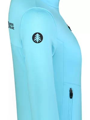 Powerfleece-Sweatshirt für Damen NORDBLANC CRISP NBSFL8338 HELLBLAU