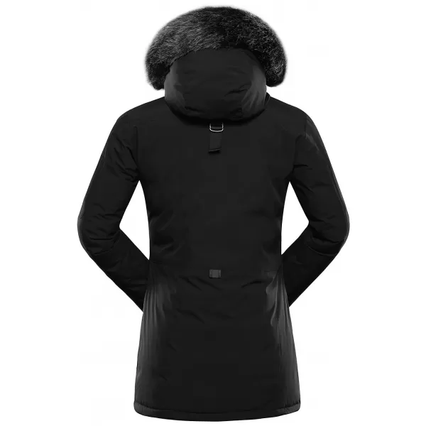  Winterjacke für Damen ALPINE PRO WERDA 3 SCHWARZ 
