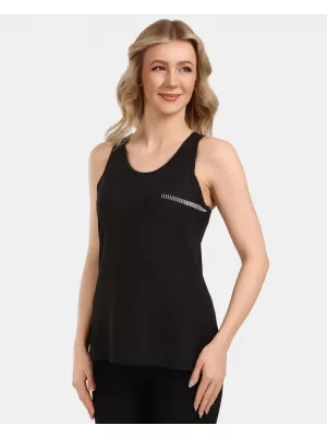 Funktions-Tanktop für Damen KILPI SIEN-W 1L0314KI SCHWARZ