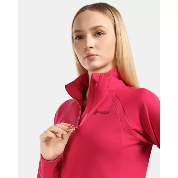  Fleece-Sweatshirt für Damen KILPI MONTALE-W 1L0204KI ROSA 