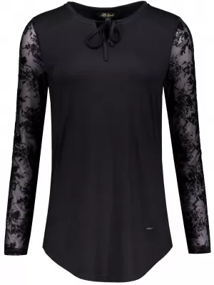 Damen-T-Shirt ALTISPORT IVOREY SCHWARZ