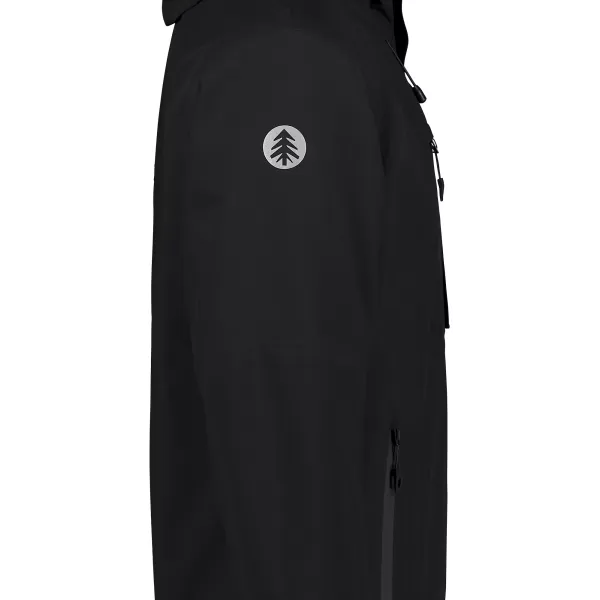  Wasserdichte Herrenjacke NORDBLANC FORTRESS NBSJM8312 SCHWARZ 