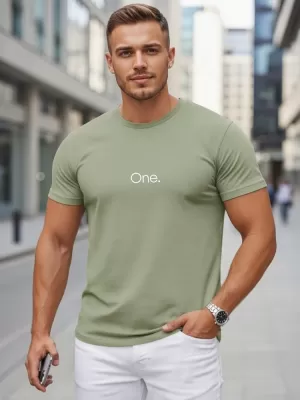 Herren-T-Shirt DSTREET NX5125R-MO GRÜN