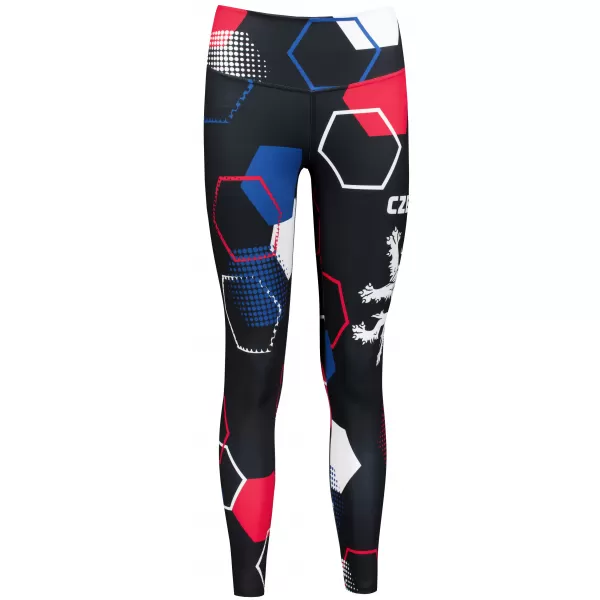  Damen Premium Long Funktionsleggings (neue Größen) ALTISPORT VOJ/ALW036LEG05 HEXA SCHWARZ 