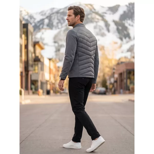  Hybridjacke für Herren MALFINI PREMIUM CROSS 555 HELLES ANTHRAZIT 