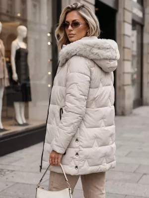 Damenjacke DSTREET TY5737 BEIGE