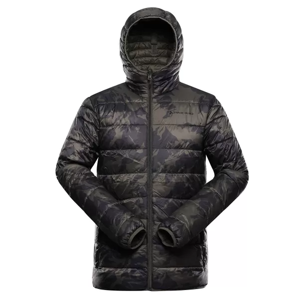  Herren-Winterjacke ALPINE PRO EROM EFEUGRÜNE VARIANTE PB 