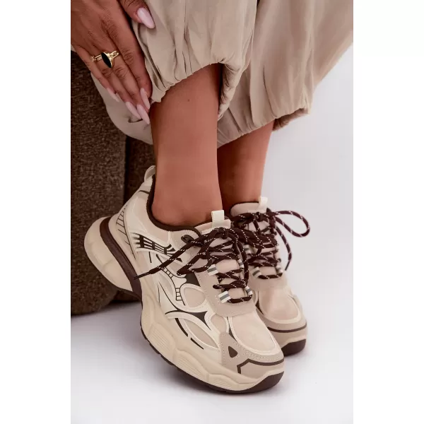  Damen-Sneaker BOTO C3965 BEIGE 
