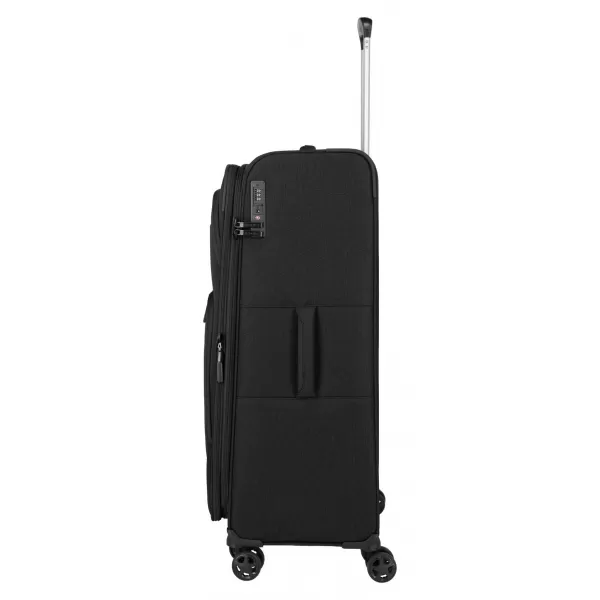 Koffer TRAVELITE Kick Off 4w L exp SCHWARZ 