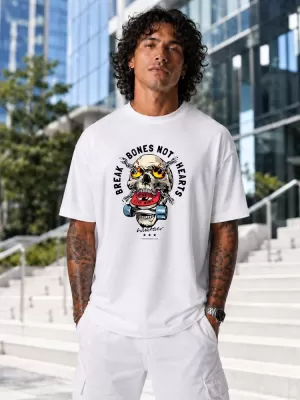 Herren-T-Shirt DSTREET NX1014R-WH-O WEIß