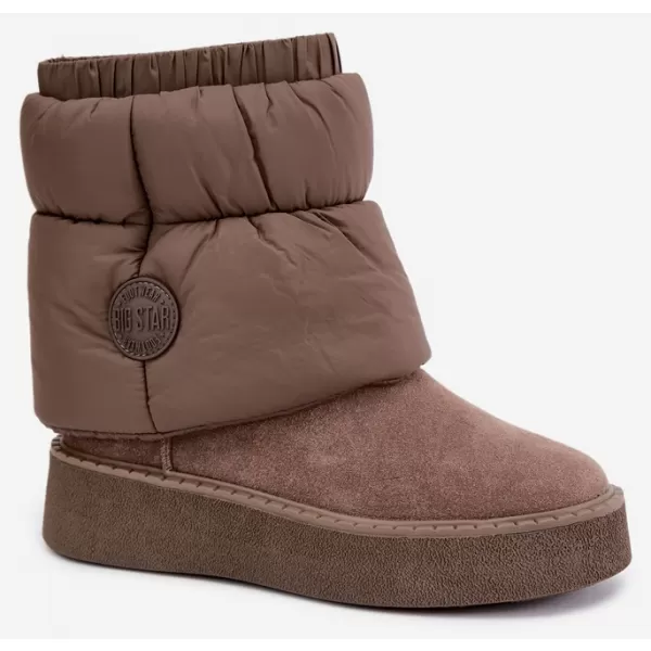  Schneemänner für Frauen BIG STAR SHOES UU274732 DUNKELBEIGE 