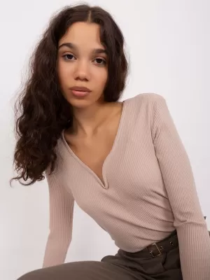 Damenbluse BASIC FEEL GOOD RV-BZ-9206.20 BEIGE