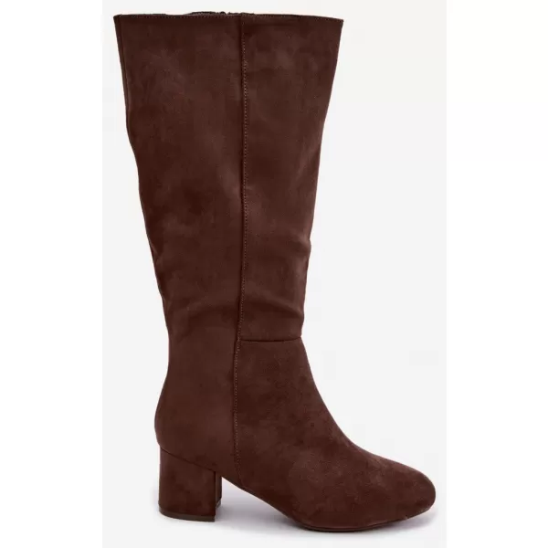  Damenstiefel S.BARSKI HY62-8131 BRAUN 
