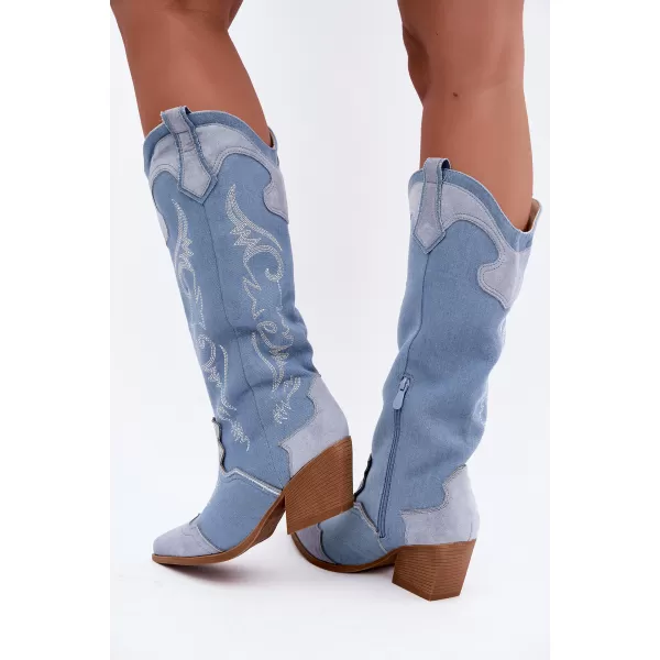  Damenstiefel BOTO LQ-112 BLAU 