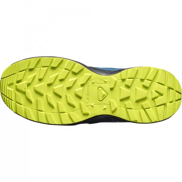  Kinderschuhe SALOMON OUTSCAPE WATERPROOF L49212500 MYKONOSBLAU/SCHWARZ/ACID LIME 