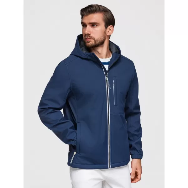  Herren-Softshelljacke OMBRE OM-JANP-0292 MARINEBLAU 