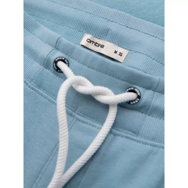  Herren-Jogginghose OMBRE OM-PABS-0304 HELLBLAU 