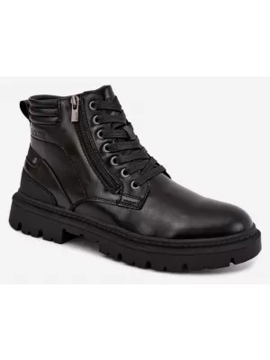 Herren-Stiefeletten BIG STAR SHOES UU174242 SCHWARZ