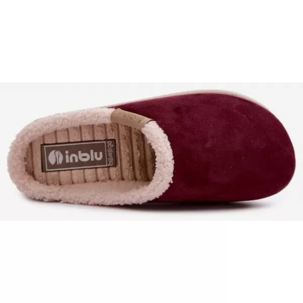  Damenhausschuhe INBLU ET000042 BORDO 