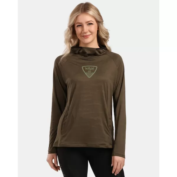  Funktions-T-Shirt für Damen KILPI AILEEN-W 1L0309KI KHAKI 