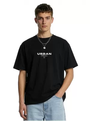 Herren-T-Shirt URBAN CLASSICS TB8665 SCHWARZ