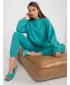 Damen-Sweatshirt BASIC FEEL GOOD AP-BL-A-R001 TÜRKIS