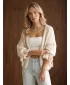 Damenpullover DSTREET MY2566 NATURFARBEN