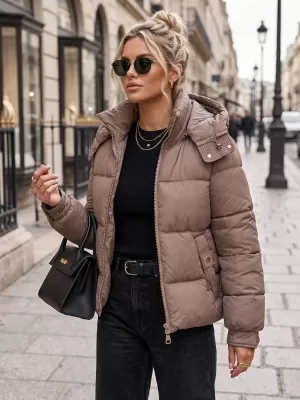 Damenjacke DSTREET TY5748 BEIGE