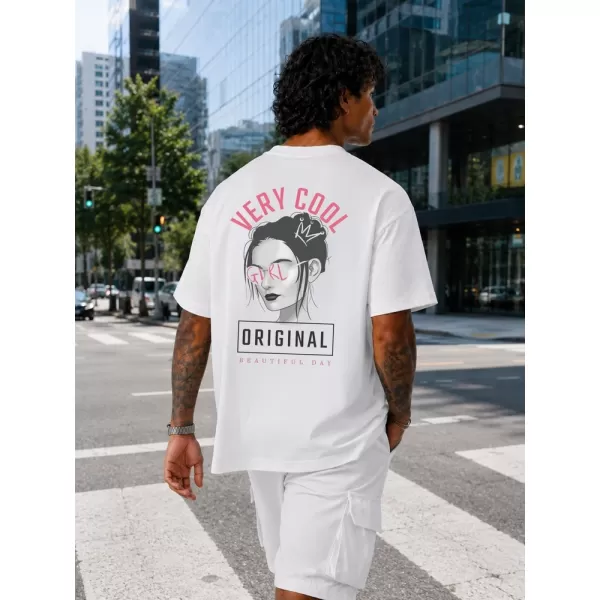  Herren-T-Shirt DSTREET NX4003R-WH-O WEIß 