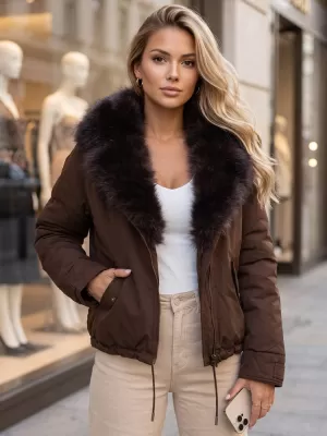 Damenjacke DSTREET TY6071 KARAMELL
