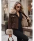 Damenjacke DSTREET TY5705 BRAUN