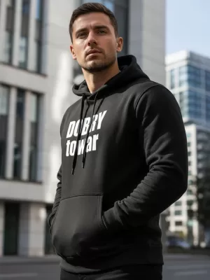 Herren-Sweatshirt DSTREET NX0018B-BK SCHWARZ