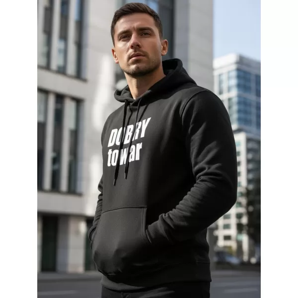 Herren-Sweatshirt DSTREET NX0018B-BK SCHWARZ 