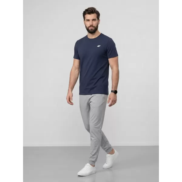  Herren-T-Shirt 4F WAW25TTSHM2373 DENIM 
