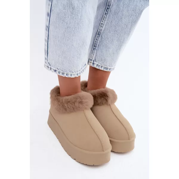  Schneemänner für Frauen BIG STAR SHOES UU274204 BEIGE 