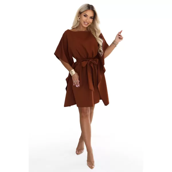  Kleid NUMOCO SOFIA 287-45 ZIMTBRAUN 