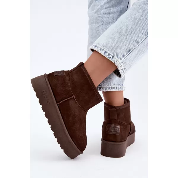  Damenschuhe BIG STAR SHOES UU274223 BRAUNE/BEIGE SCHATTEN 
