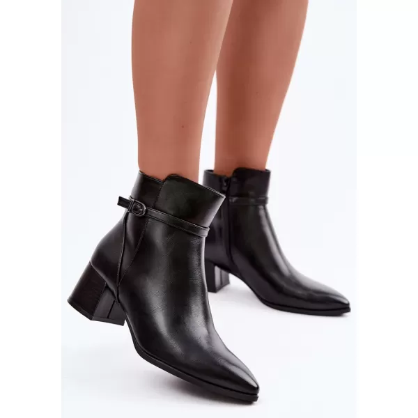  Dame-Stiefeletten SERGIO LEONE BT-33 SCHWARZ 