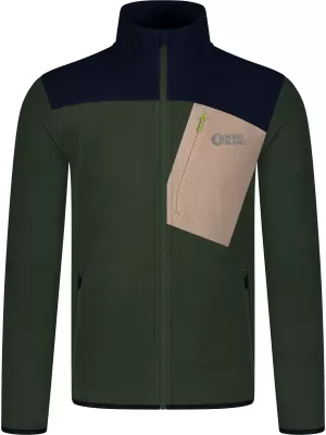 Leichtes Fleece-Sweatshirt für Herren NORDBLANC CRACKLE NBSFM8373 GRÜN