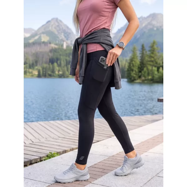  Sportleggings für Damen ALPINE PRO GEMSA SCHWARZ 