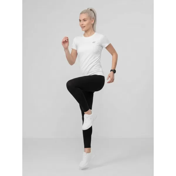  Damen-T-Shirt 4F WMM00TTSHF3306 WEIß 