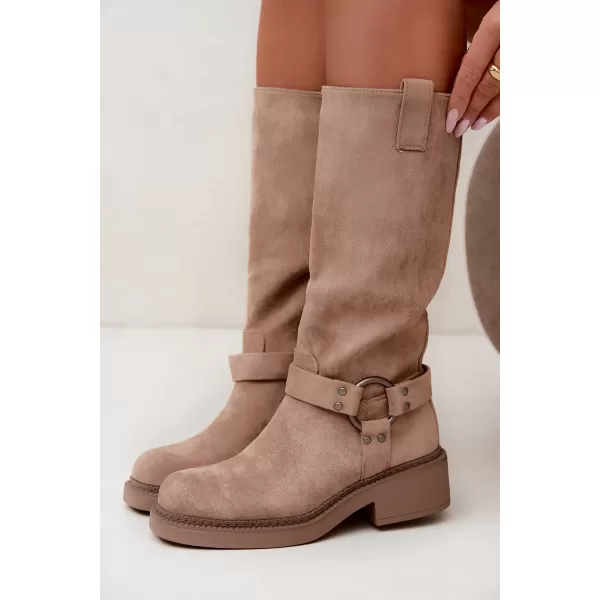  Damenstiefel BOTO LQ-163 KHAKI 