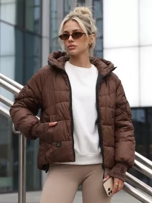Damenjacke DSTREET TY5760 BRAUN