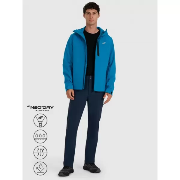  Herren-Softshelljacke 4F RAW25TSOFM506 BLAU 