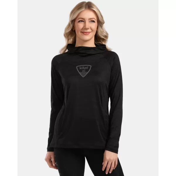  Funktions-T-Shirt für Damen KILPI AILEEN-W 1L0309KI SCHWARZ 
