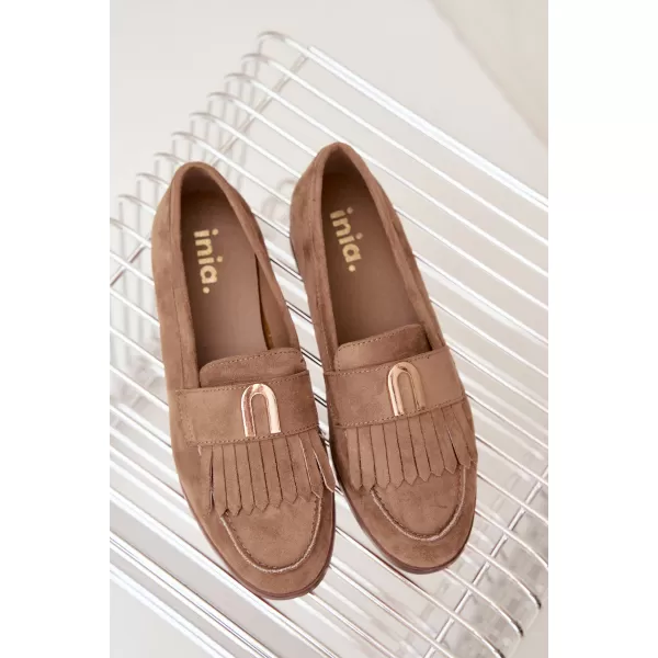  Damenmokassins BOTO 3742 KHAKI 