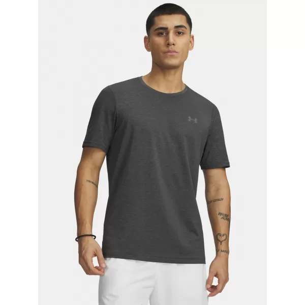  Herren-T-Shirt UNDER ARMOUR VANISH ELITE SEAMLESS SS 6010591-009 SCHWARZ 