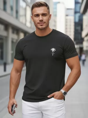 Herren-T-Shirt DSTREET NX5126R-BK SCHWARZ
